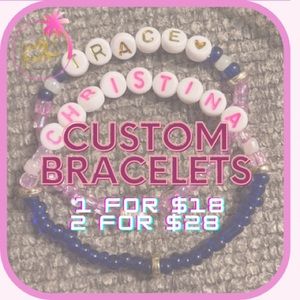 Custom 2mm Beaded Bracelets (Read For More Info)